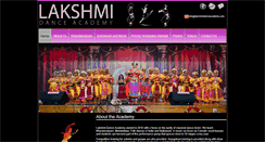 Desktop Screenshot of lakshmidanceacademy.com